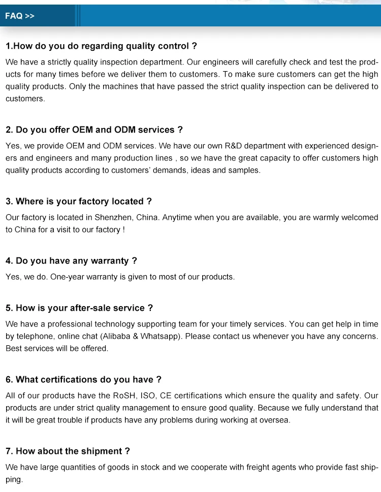 FAQ