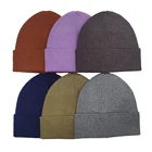 Warm Warm Hat Winter Warm Fashion 16 Colors Solid Color Knitted Beanie Hats