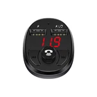 Fm Transmitter Usb Charger USAMS 15W FM Transmitter Dual Port Quick Fast Charging USB Car Charger For Mobile Phone/ Tablet