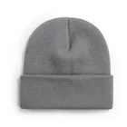 Wholesale Custom Women Knitted Winter Hat Embroidered Acrylic Beanie Hat