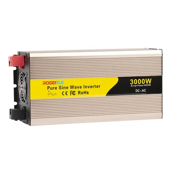 3000W/3kw 3000 WATT 12V/24V/48V DC to AC 110V/120V/220V/230V Pure Sine Wave Inverter