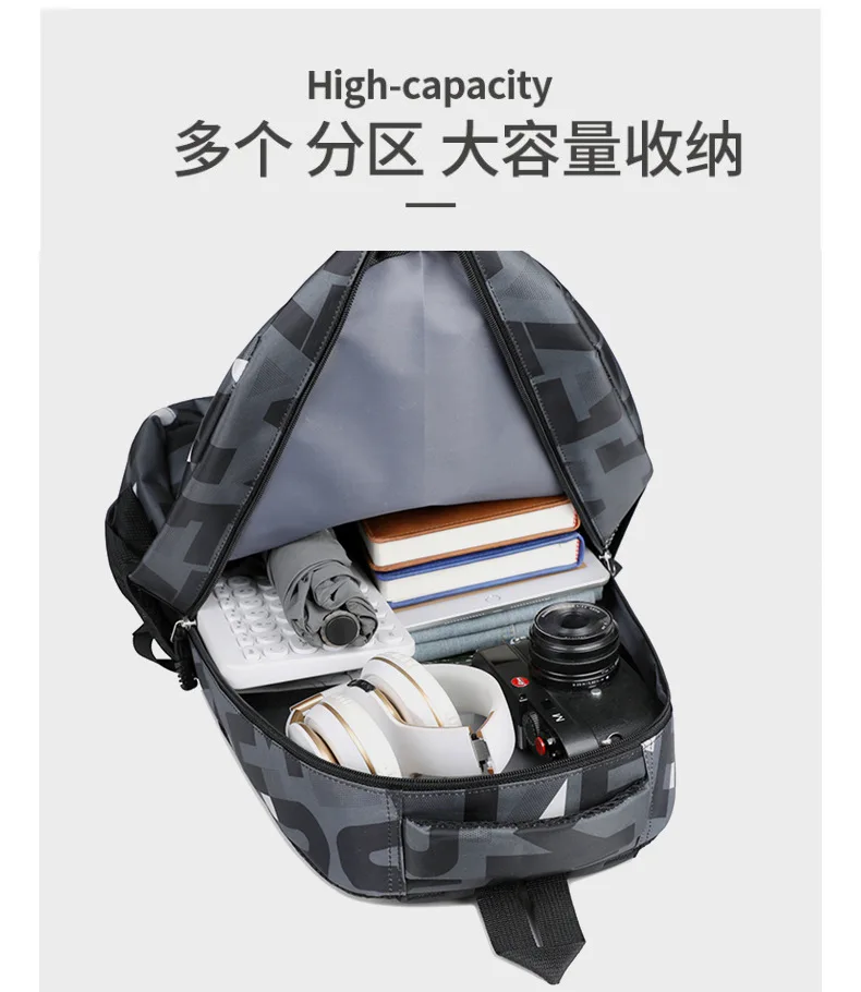 Hotselling New Style School Backpack Travel Bag for Men Women Lightweight College Back Pack with Laptop