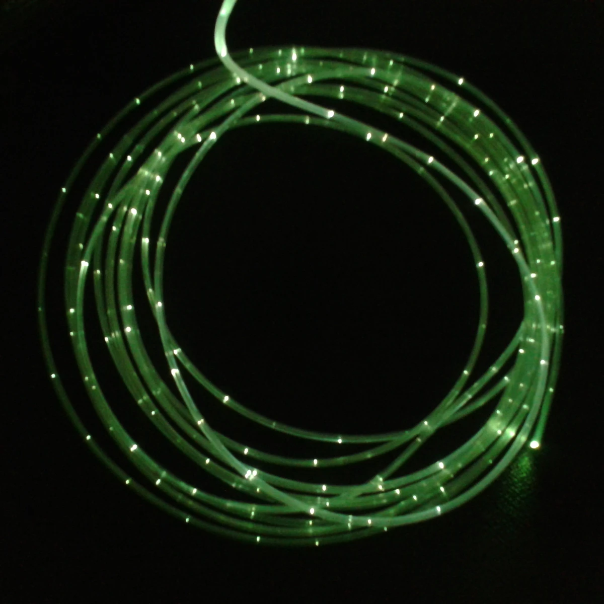 fiber optic rope light