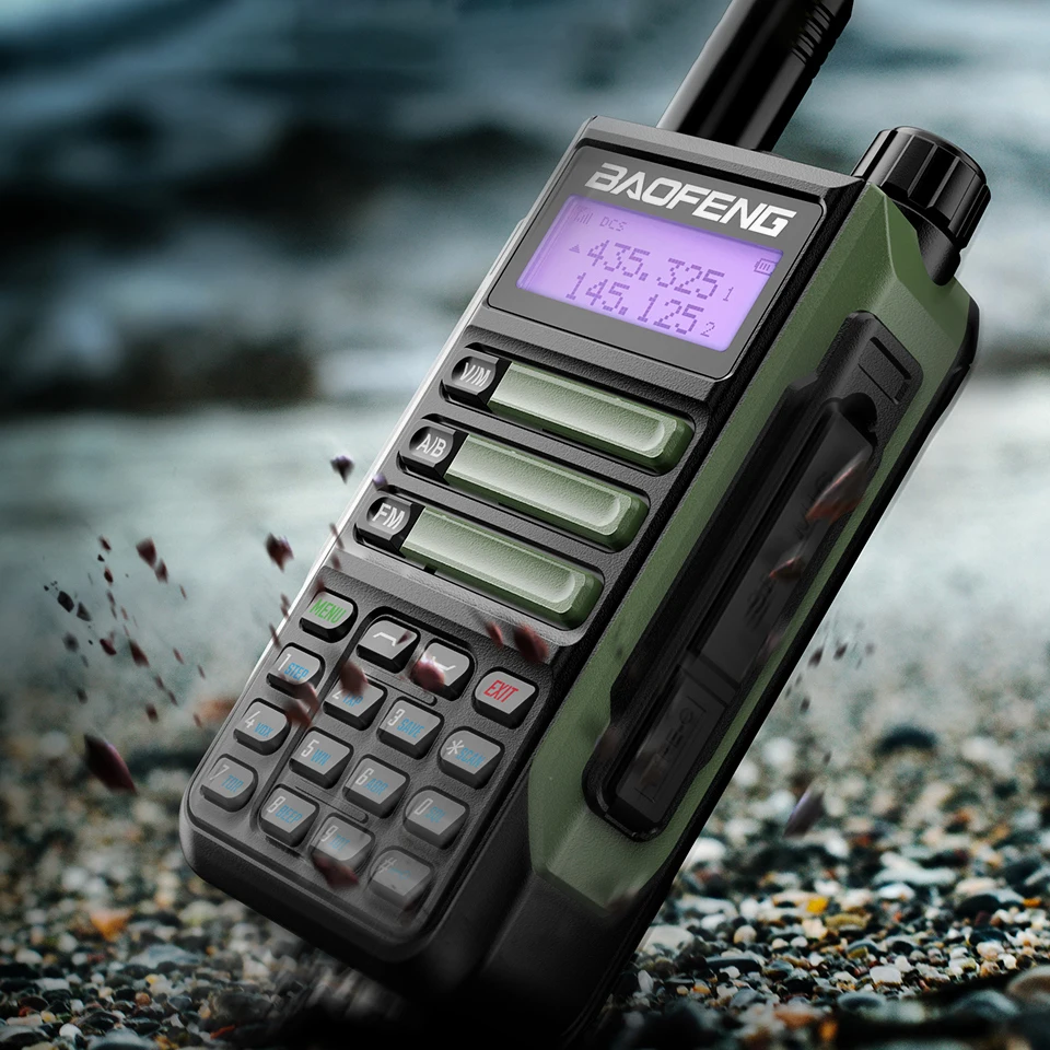 10W Powerful Waterproof VHF UHF Dual Band Two Way Radio UV5R UV10R Enhanced UV16 Baofeng Professional Walkie Talkie UV 16 PRO