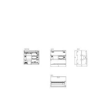 Compact CPU Siemens Simatic S7-1200 CPU 1214C 6ES7214-1BG40-0XB0 Programmable Logic Controllers Industrial Control