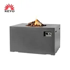Fire Gas Fire Heavy Duty Long Table Gas Firepit Kit Outdoor Garden Furniture With Fire Pit Grill