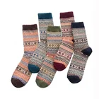 Socks 100% Cashmere Socks Custom Logo Printed Winter Warm Socks