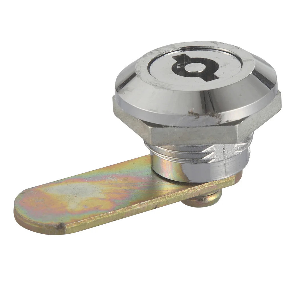 Rotary Cylindrical Locks for Cabinet Boxes Head Wing Knob Cam Lock Zinc Alloy Airfoil Handle Garbage Can Locks supplier