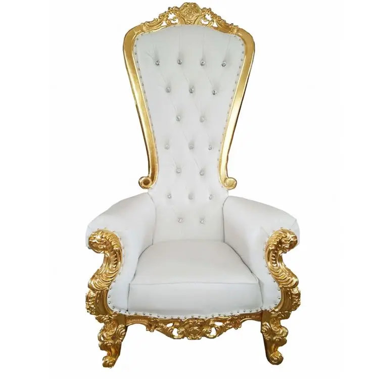 acrylic throne chair