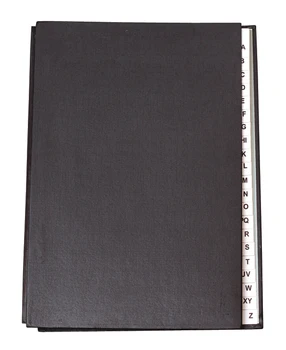 Hot Sale Hard Cover A Z Sheets Signature Folder Customize What You