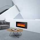 Electric Heater Electric Wall-mounted Electric Fireplace Heater With LED Flame DRFP605