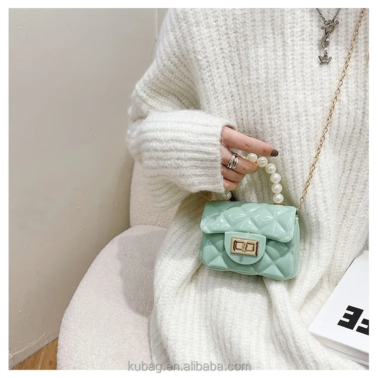 girls jelly mini candy handbag