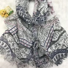 Muslim Scarf Wholesale Designed Women's Printed Shawl Muslim Scarf Pakistan Accepted OEM And ODM