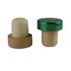 Caps Wooden Caps Synthetic Cork Bottle Stopper Lids Bottle Caps Closures