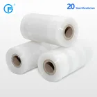 Plastic Wrap 20um Transparent LLDPE Plastic Film Roll Pallet Wrap Stretch Wrap Film Manufacturer
