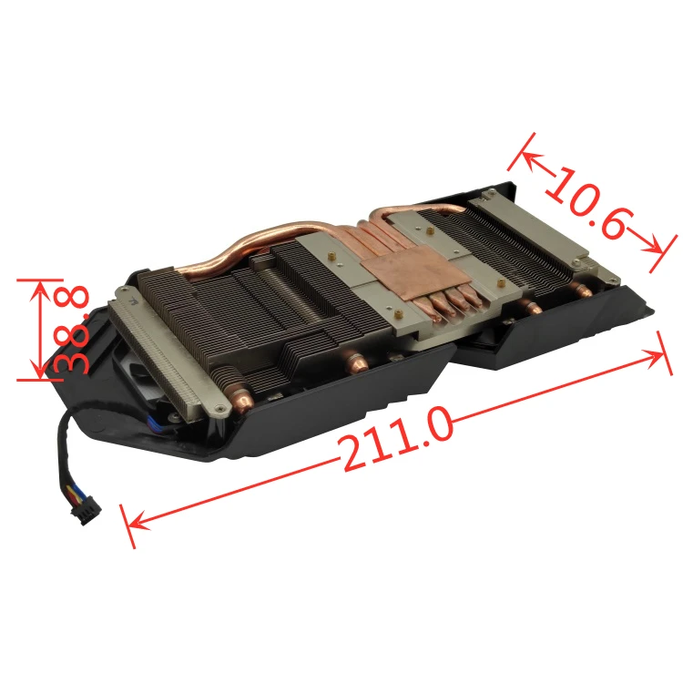 Cpu Cooler, 1U, Alloy - detail 4