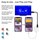 Digital Wholesale Light-ning To HDTV Digital AV Cable Adapter HDTV 1080P HD Display For IPhone IPad