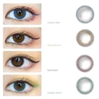 Gray Colored Contacts Hot 3 Tone Fashion Contact Lenses Gray Contact Lens Lolita Color Contact Lens