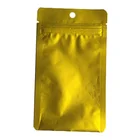 Aluminum Foil Pouch Aluminum Foil Bags Factory Directly Gold Color Aluminum Foil Stand Up Pouch Cosmetic Packaging Bags