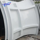 12 feet diameter hand lay up fan stack for cooling tower