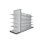 Black New Design Heavy Duty Black Shose Display Rack Supermarket Gondola Shelves