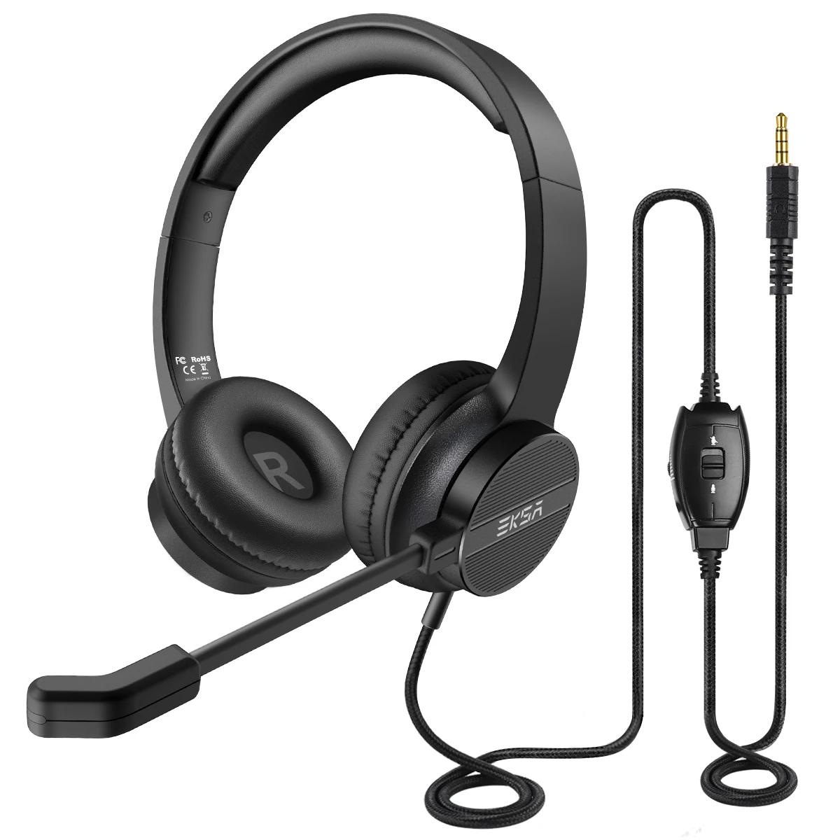 Eksa H12 Wired Headphones With 