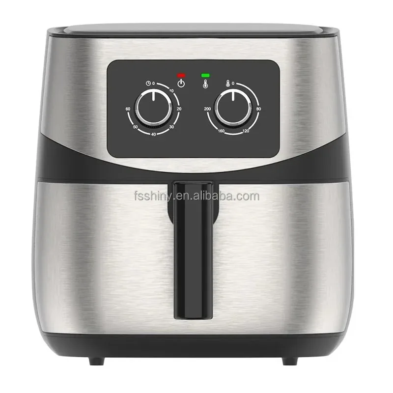 Household 6l Oilless Air Fryer 1700w Digital Air Frier Electric Healthy