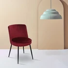 Chair Cheap Selling Tianjin Hebei Wholesale Modern Tufted Blue Dine Chair For Dining Room