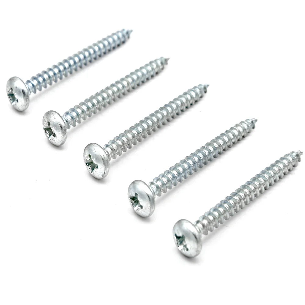 6x1/2 3,5x13 SELF TAPPING PAN HEAD POZI WOOD CHIPBOARD SCREWS TAPPERS 