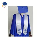 Blue High School Royal Blue Shiny High School Graduation Gowns And Caps