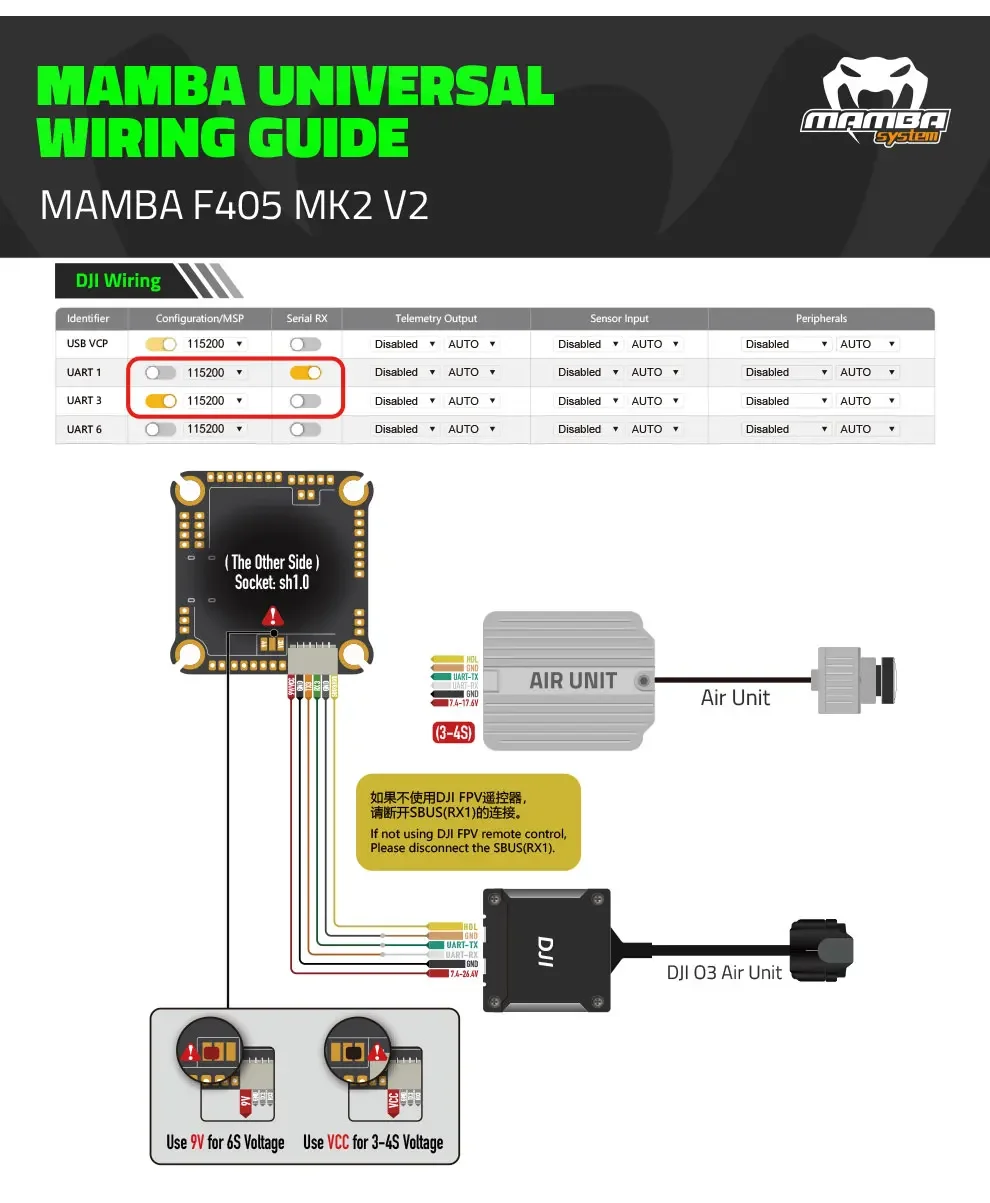 Diatone Mamba F405 Mk2 V2 Flight Controller Betaflight Stm32 Mpu6000