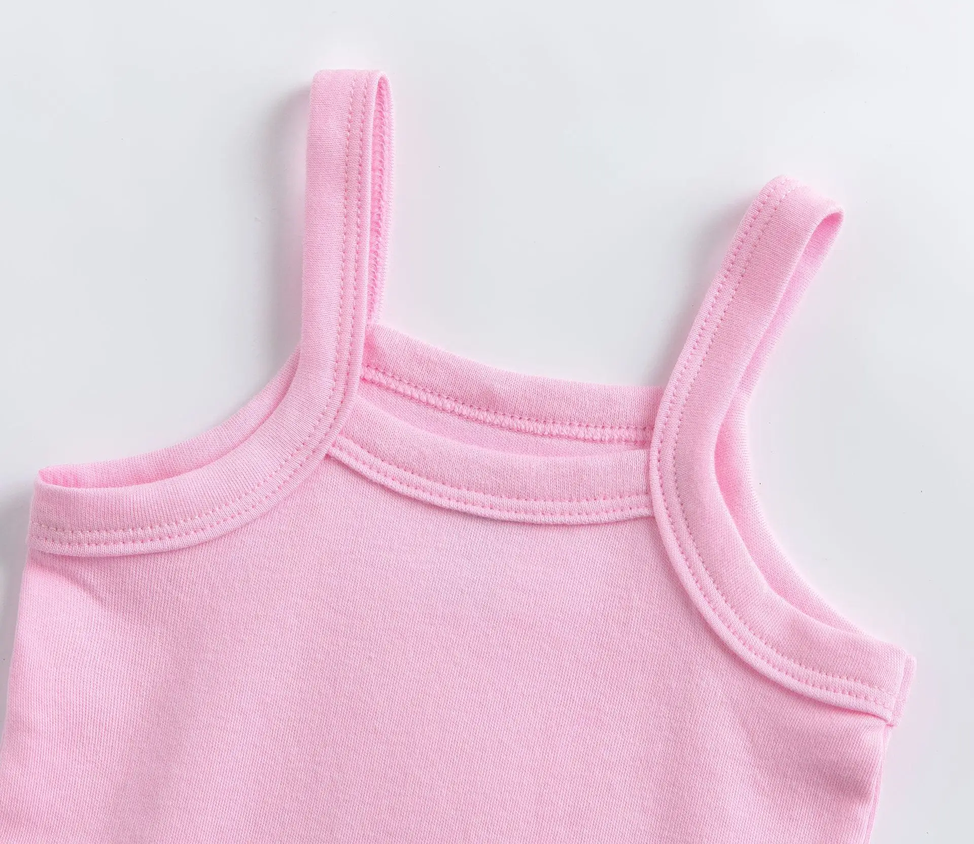 manufacturer Baby clothes high quality 100% cotton baby romper sleeveless Wholesale customization