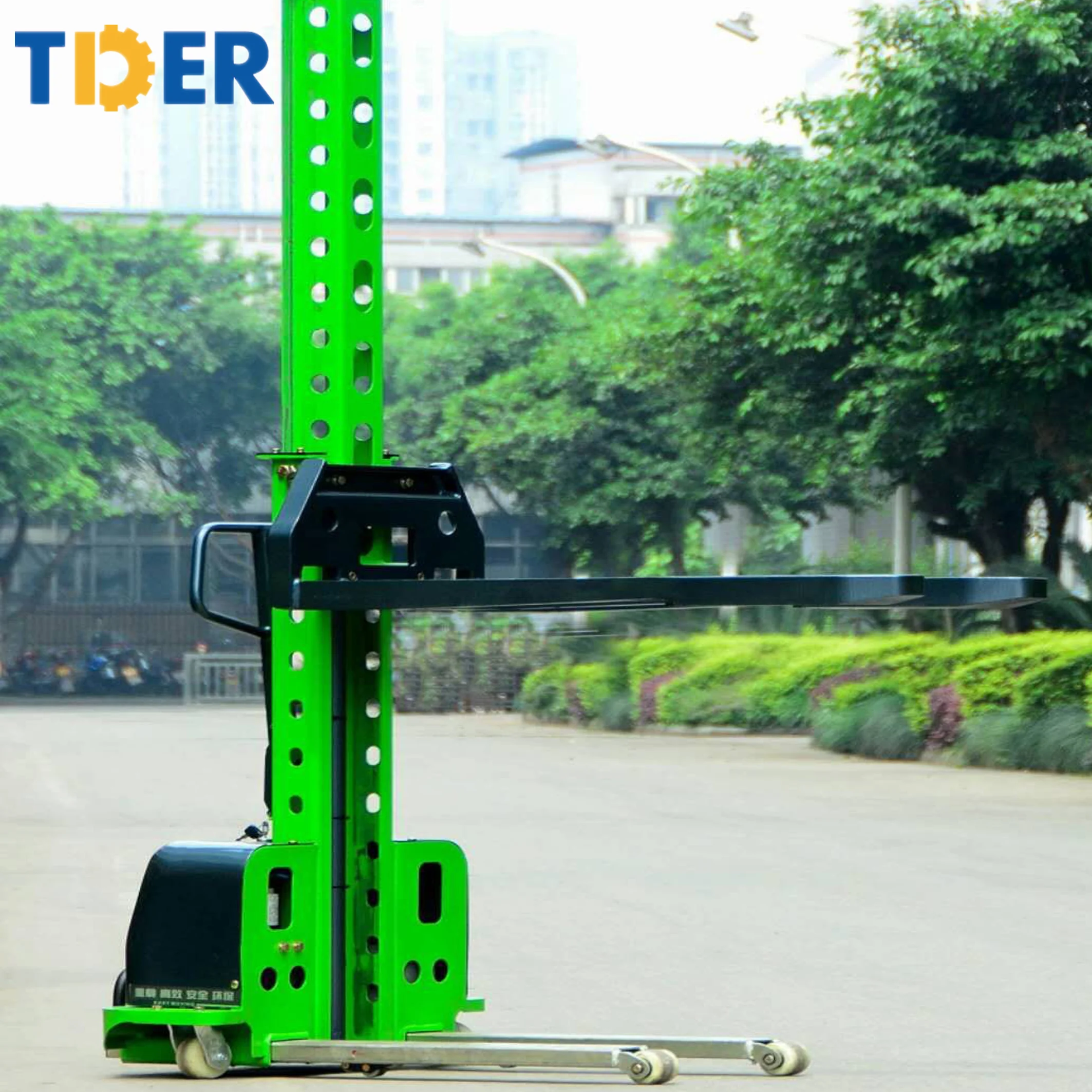 Tder Electric Pallet Stacker Portable Stacker Kg Pallet Auto Lift