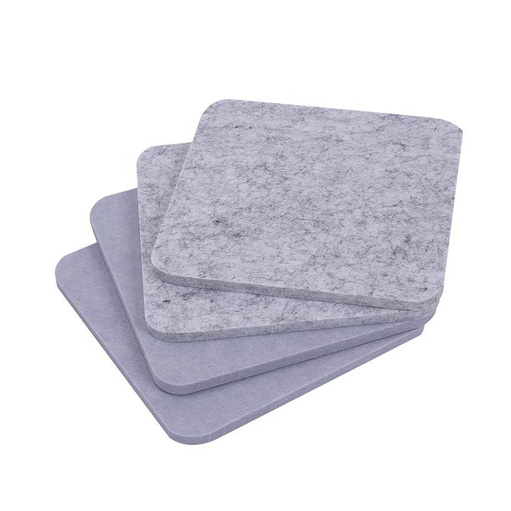 High Reliability Cheap Price Fireproof Flexible Soft Polyester Fiber PET Cheap Acoustical Panels