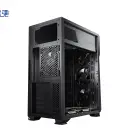 Gray Case Middle Tower Game Office Box Support Atx M-atx Full Gray Tempered Glass Side Board Gaming ATX Case