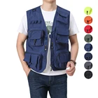 Vest Men Utility Vest Hot Sale Fishing Hiking Tactical Outdoor Multi Pocket Men's Utility Vest Cargoes