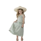 Girls Dresses Dress Girl Summer Girls Clothes Maxi Dresses With Shoulder Straps Long Dress Girl