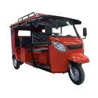 Gasoline Tricycle Petrol Rickshaw Tricycle With 3 Wheel Tuk Tuk Passenger