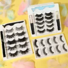 New Technology Own Design OEM Logo Lash Book Free Sample Lash Cases Kit Set European Hottest Lash Packaging