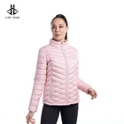 Women Jacket Printed Oem Service Fashion Winter Bubble Coat For Women Nylon Mujer Custom Puffer Jacket