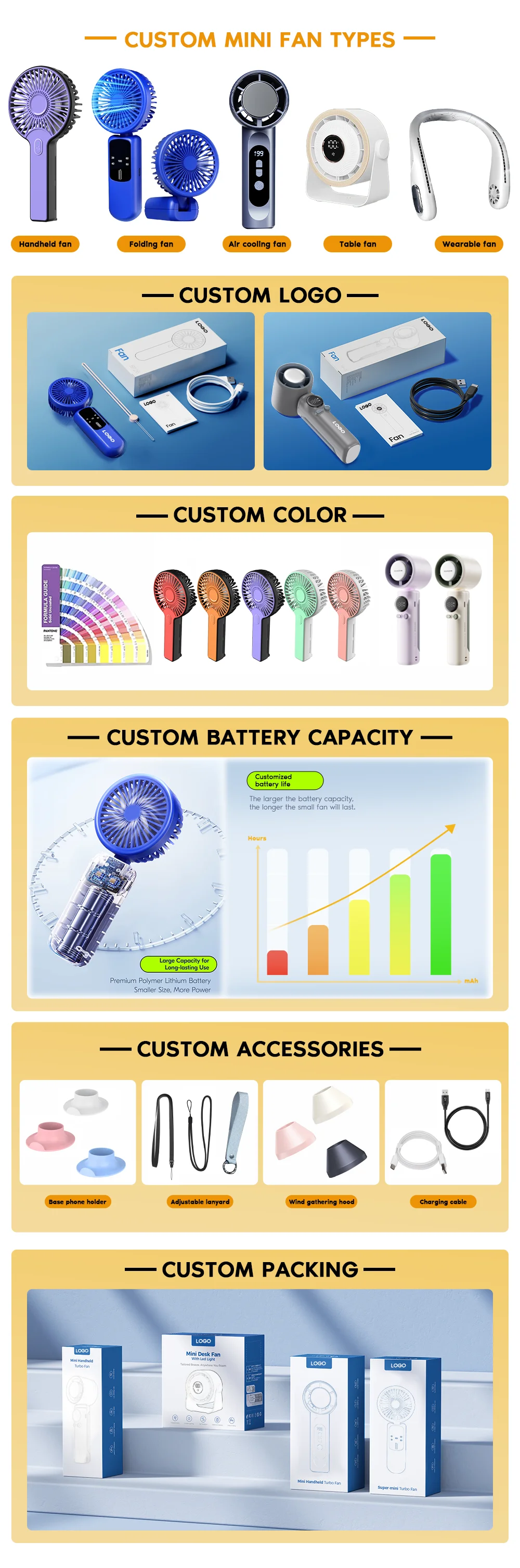 Air Cooling Handheld Fan, Portable, USB - detail 24