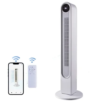 Auto remote control electric stand fan air cooling customization smart fan tower fan