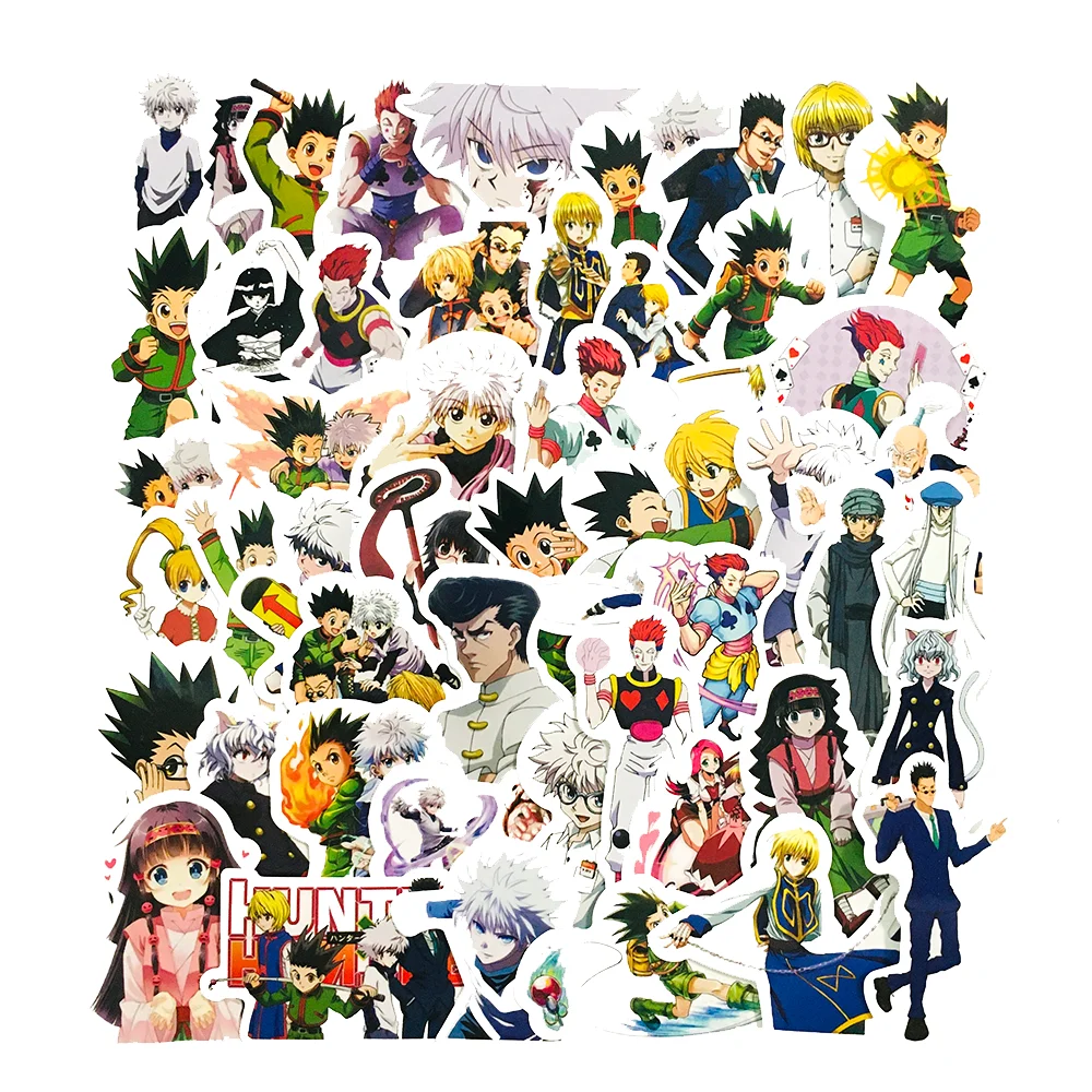 50 Pcs Bag Hot Selling Hunter X Hunter Collection Gon Freecss Killua Zoldyck Character Anime Figure Toy Stickers Buy Hunter X Hunter Collection Stickrs Japanese Anime Cartoon Stickers Toy Stickers Product On Alibaba Com