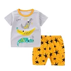 Suit Summer Boy Animal Short Sleeve Suit
