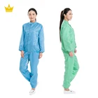 Work High Quality Antistatic Work Clothes With 2% Conductive Fibers ESD Lab Coat Anti-static Garments