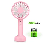 Fans Battery Charging Cooling USB Portable Electric Hand Rechargeable Mini Fans