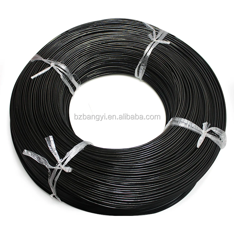 10 Meters 4mm 5mm Nylon Coated Steel Wire Rope 7x19 Gym Machine Lifting Cable 