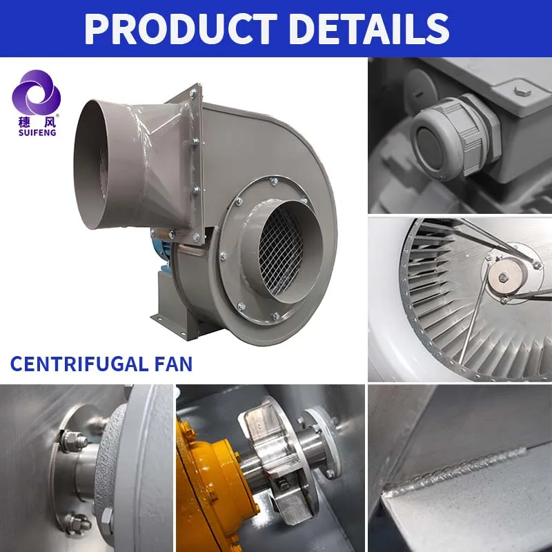 Centrifugal Blower, 4-72, FRP - detail 10