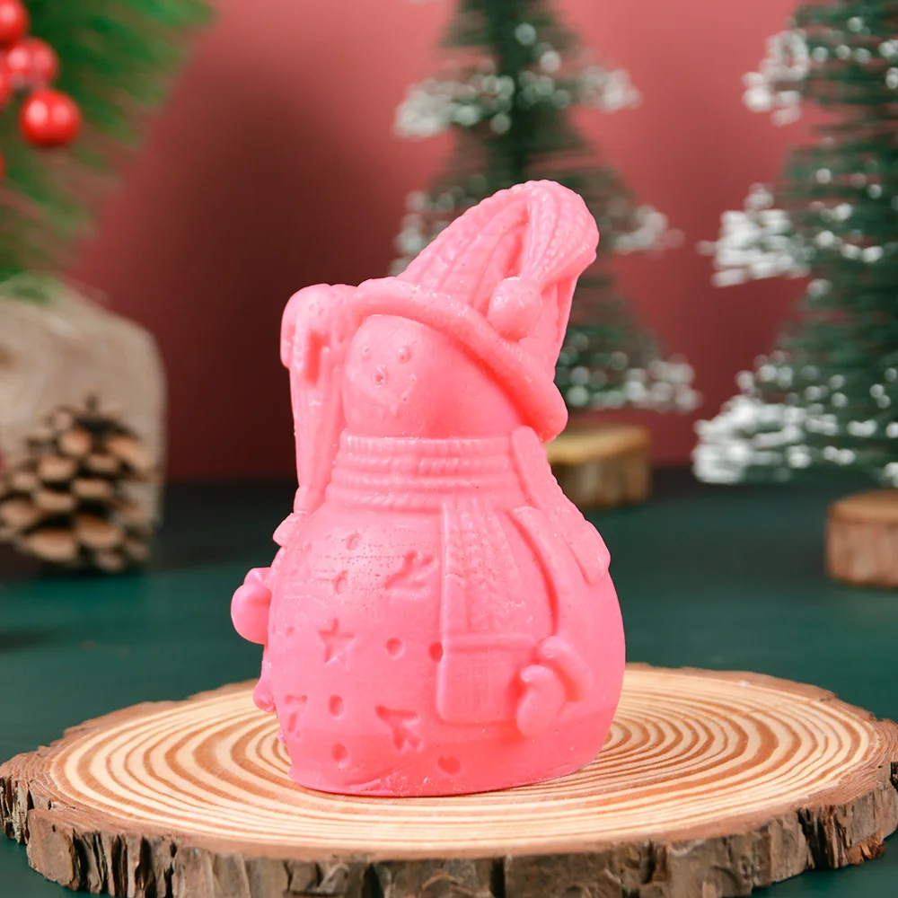 Christmas series candle silicone mold diy soap moulds silicone molds for candle making