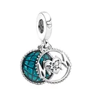 Heart Charm Pendant Heart Enamel New Arrival Mom Heart Shape Charm Pendant Silver 925 Jewelry